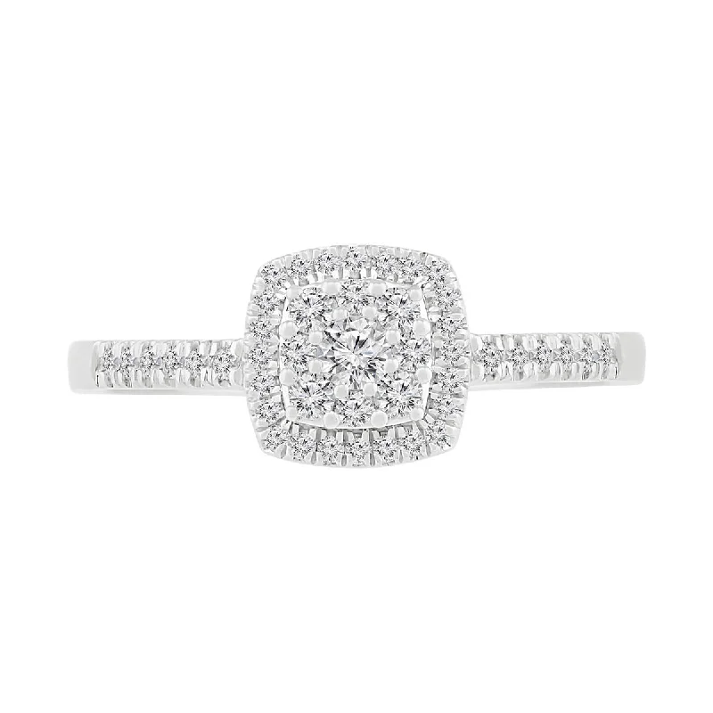 Modern Jewelry At Exclusive Discounts – Shop Today 1/3 CTW Diamond Fashion Ring in 10KT White Gold Modern Jewelry At Exclusive Discounts – Shop Today 1/3 CTW Diamond Fashion Ring in 10KT White Gold