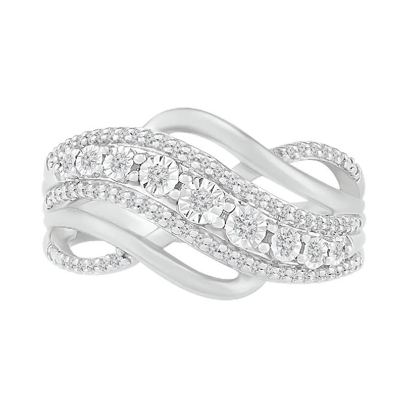 Premium Jewelry At Special Low Prices For A Limited Time 1/4 CTW Diamond Ring in Sterling Silver Premium Jewelry At Special Low Prices For A Limited Time 1/4 CTW Diamond Ring in Sterling Silver