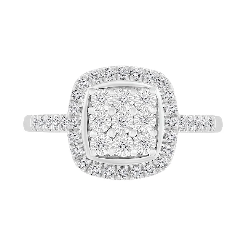 Premium Jewelry Now Available At Special Discounts 1/5 CTW Diamond Fashion Ring in Sterling Silver Premium Jewelry Now Available At Special Discounts 1/5 CTW Diamond Fashion Ring in Sterling Silver