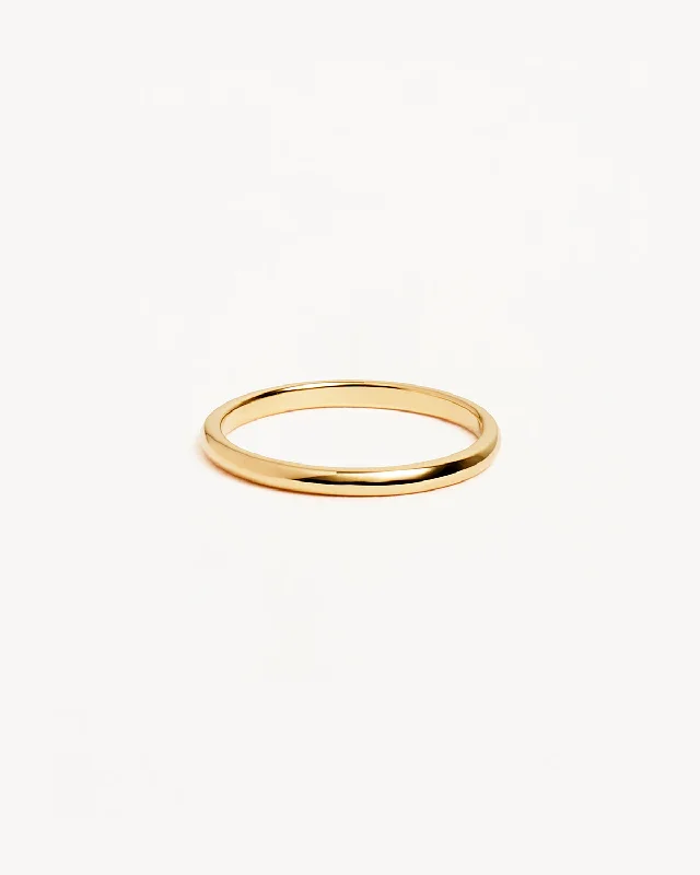 Fashion-Forward Jewelry At Incredible Prices 14k Solid Gold Bold Purity Ring