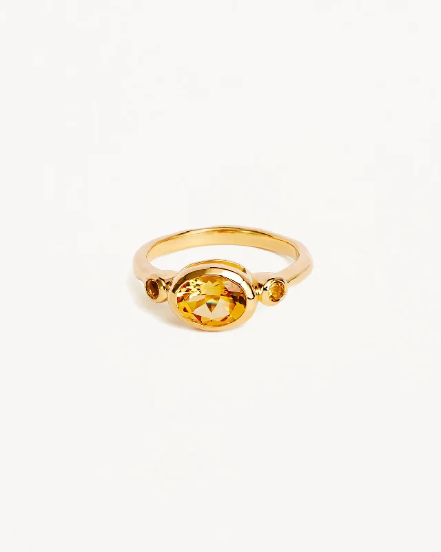 The Biggest Jewelry Sale Of The Year Is Here 18k Gold Vermeil Radiant Soul Ring - Sun