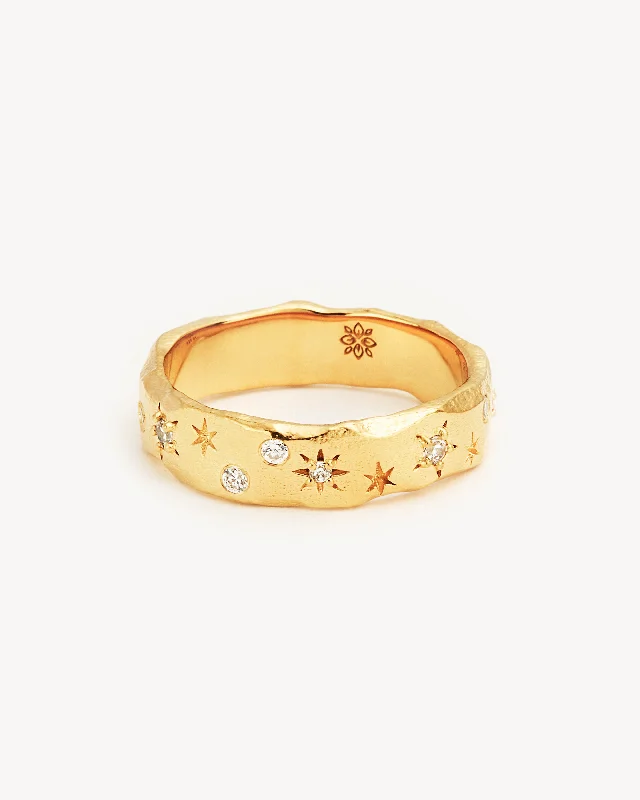 Shine Without Limits – Jewelry Sale Happening Now 18k Gold Vermeil Wanderer Ring