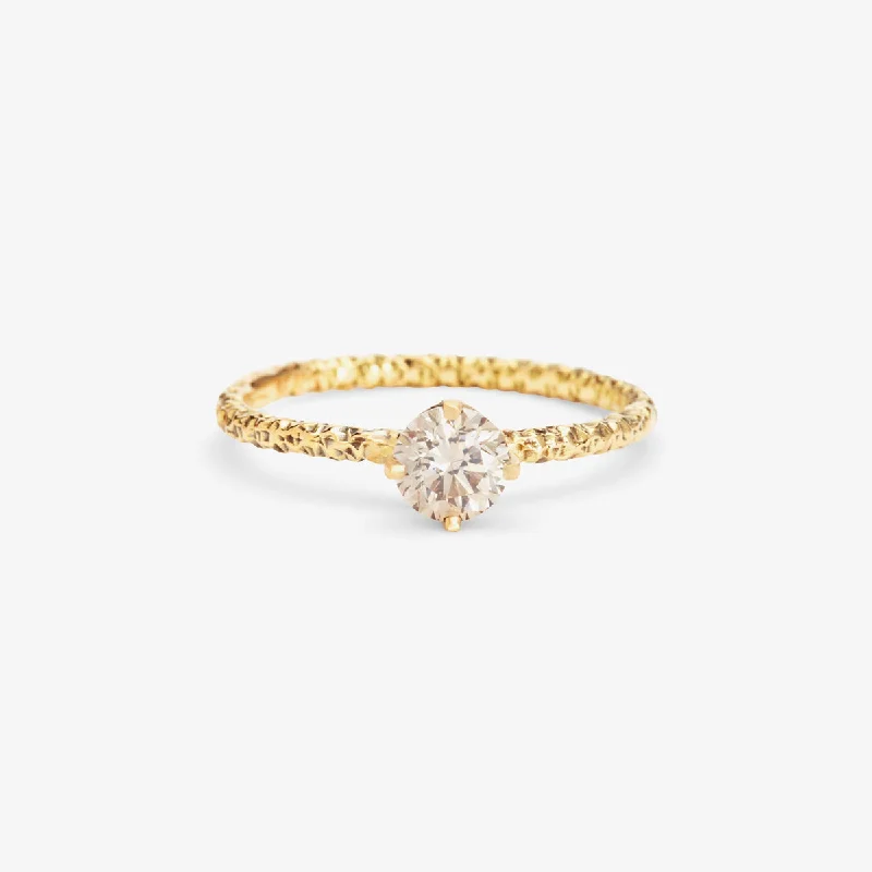 Flash Sale On Stunning Jewelry – Don't Miss Out R9006BR | 5mm Brown Diamond Homespun Solitaire Ring Flash Sale On Stunning Jewelry – Don't Miss Out R9006BR | 5mm Brown Diamond Homespun Solitaire Ring