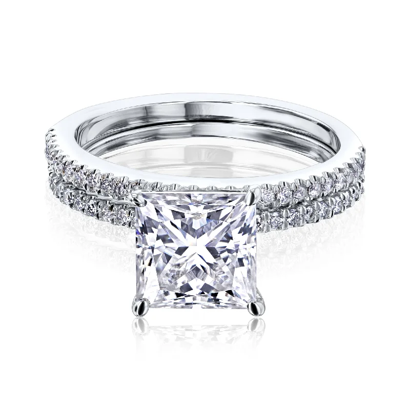 Jewelry Flash Sale – Stylish Designs At Unbeatable Rates 1.8ct Princess Petite Bridal Set Jewelry Flash Sale – Stylish Designs At Unbeatable Rates 1.8ct Princess Petite Bridal Set