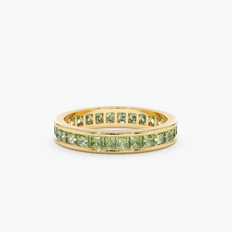Limited-Stock Jewelry Sale – Shop Before It's Gone Natural Peridot Eternity Ring, River Limited-Stock Jewelry Sale – Shop Before It's Gone Natural Peridot Eternity Ring, River