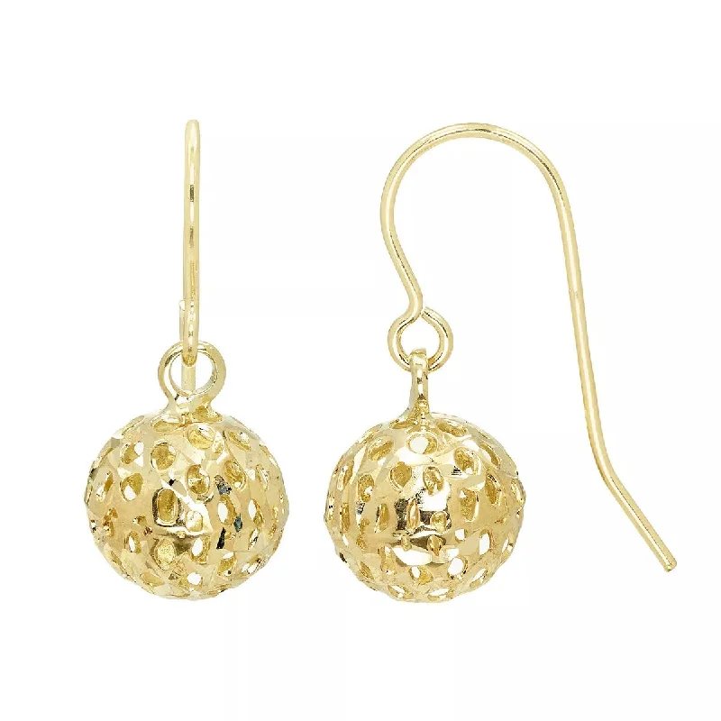 Unmissable Jewelry Clearance – Final Reductions 14k Gold Dangle Ball Earrings