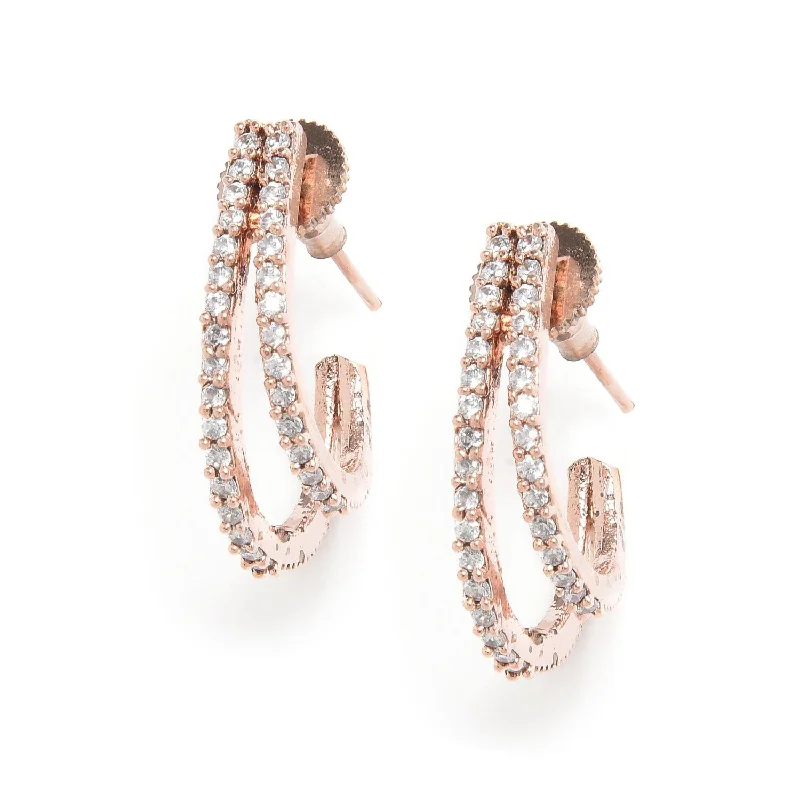 Holiday Jewelry Sale – Perfect Gifts At Great Prices Gold Plated Designer Geometric Hoops