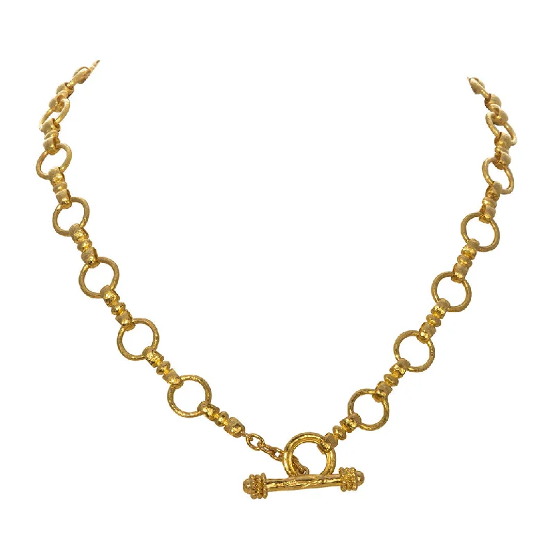 Exclusive Jewelry Sale – Limited-Time Discounts Elizabeth Locke “Celtic” Link Necklace 21″