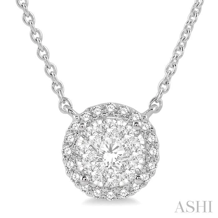 Best Jewelry Sale – Shop Exclusive Designs Now ROUND SHAPE HALO LOVEBRIGHT ESSENTIAL DIAMOND PENDANT