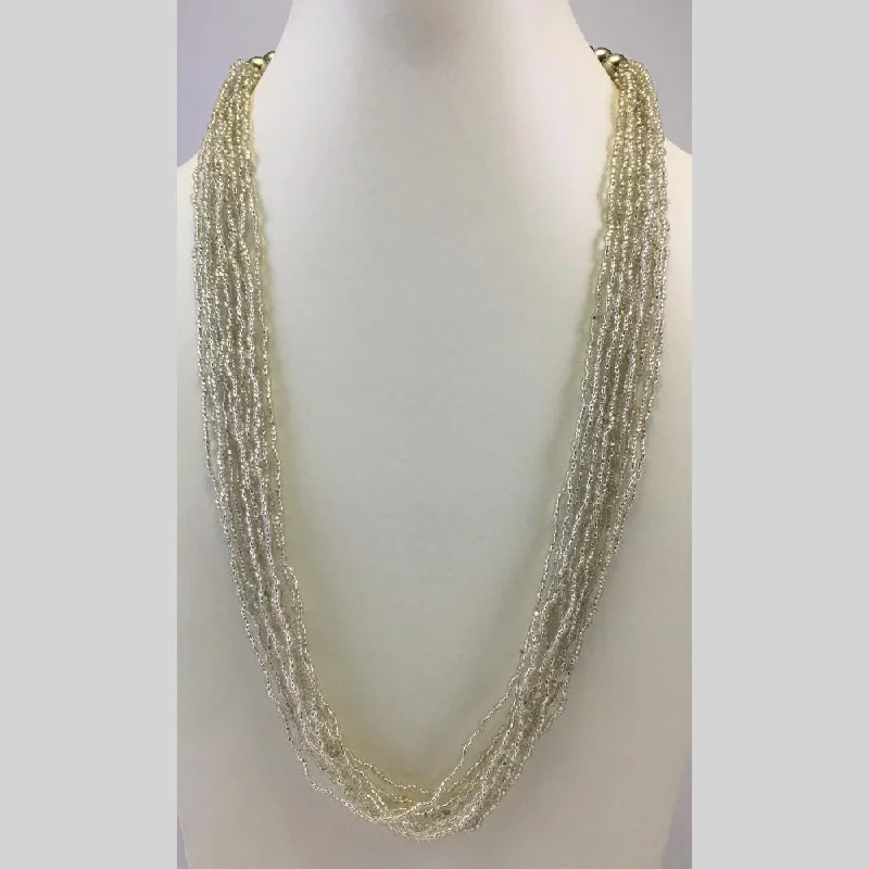 Dazzle With Discounts – Shop Jewelry On Sale Banaras Beads Multi Layer Long Necklace