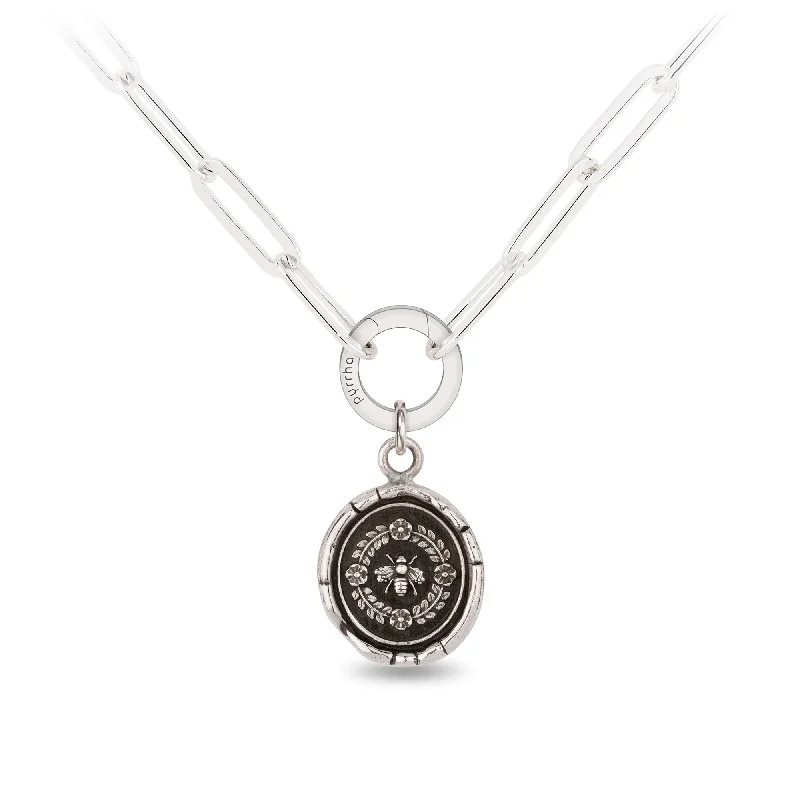 Limited-Time Offer On Elegant Jewelry Pieces Honeybee Large Paperclip Chain Necklace