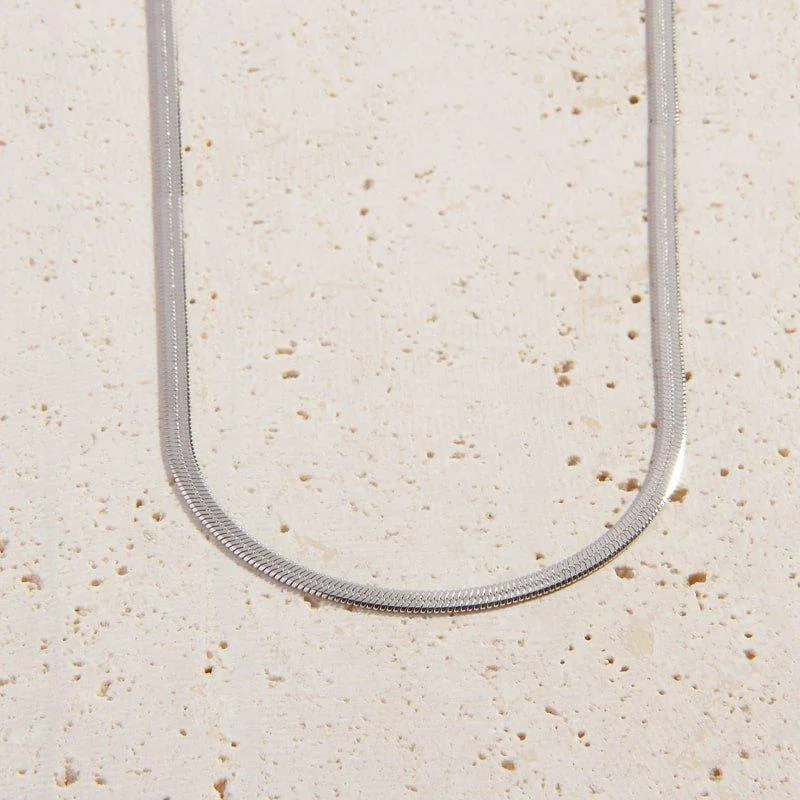 Exclusive Online Discounts On Stylish Jewelry Silver Aria Chain Necklace