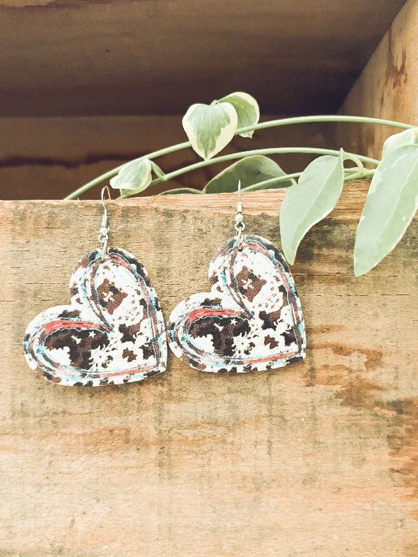 Jewelry Flash Sale – Stylish Designs At Unbeatable Rates Beautiful Faux Leather Cow Heart Earrings Jewelry Flash Sale – Stylish Designs At Unbeatable Rates Beautiful Faux Leather Cow Heart Earrings