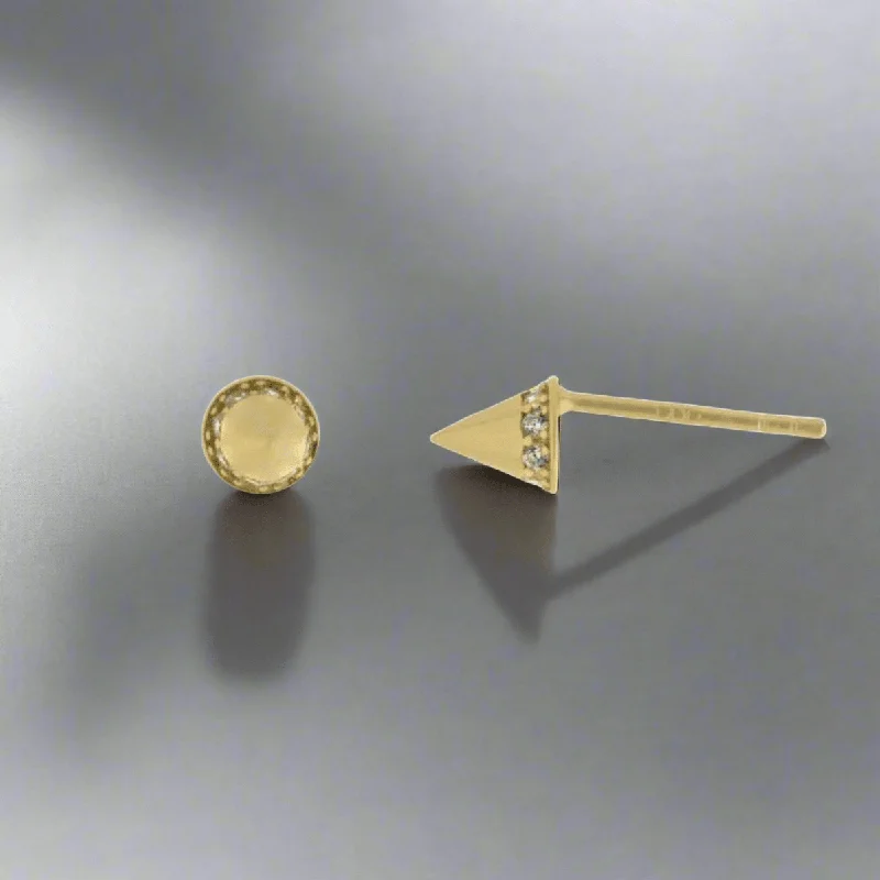 Shop Stylish Jewelry Now And Save Big YGP Sterling CZ Mini Spike Earrings