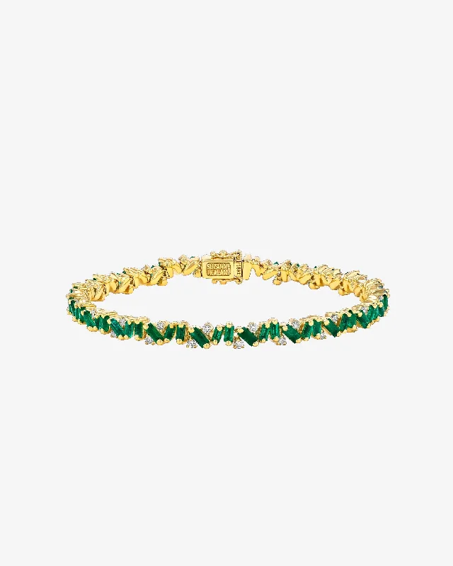 Limited-Stock Jewelry Sale – Once It's Gone, It's Gone Frenzy Emerald Tennis Bracelet