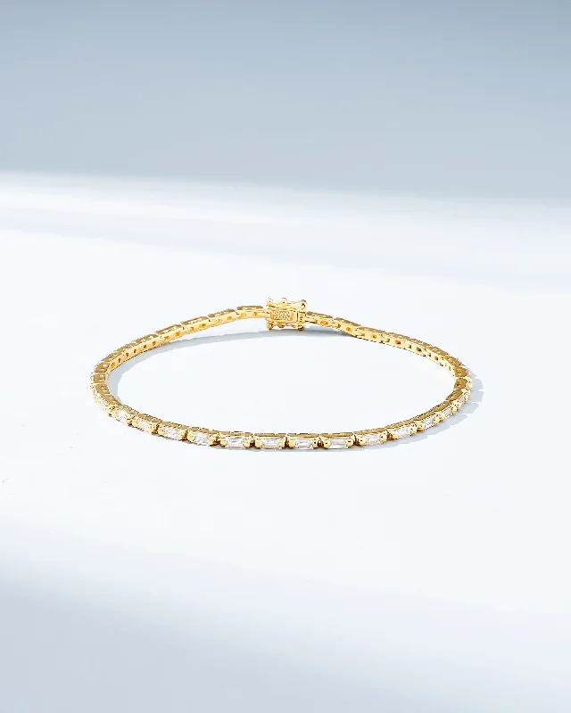 Grab Exquisite Jewelry At The Lowest Prices Linear Diamond Tennis Bracelet