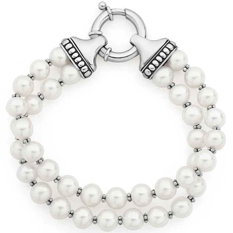 Flash Jewelry Sale – Get Stunning Pieces At Low Prices Luna Two Strand Pearl Bracelet