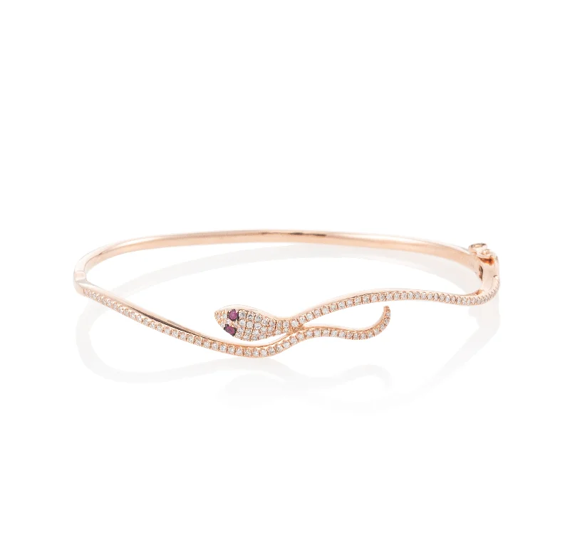 Dazzle With Discounts – Shop Jewelry On Sale Pave Snake Bangle