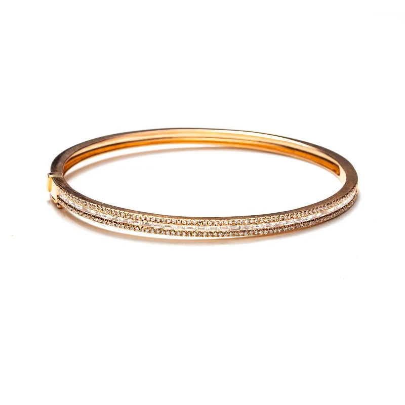 Luxury Jewelry At Unbeatable Discounts Angelica Baguette Bangle