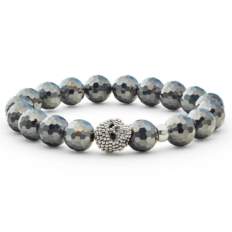 Celebrate With Sparkle – Jewelry Sale Now Live Signature Caviar Gemstone Skull Bracelet
