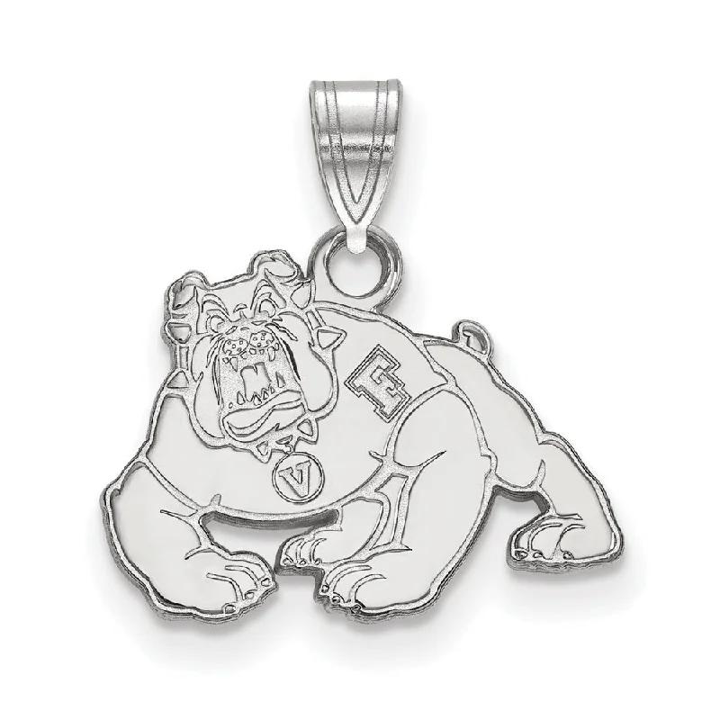 Luxury Jewelry Now At Special Promotional Rates 10k White Gold California State Fresno Small Pendant Luxury Jewelry Now At Special Promotional Rates 10k White Gold California State Fresno Small Pendant