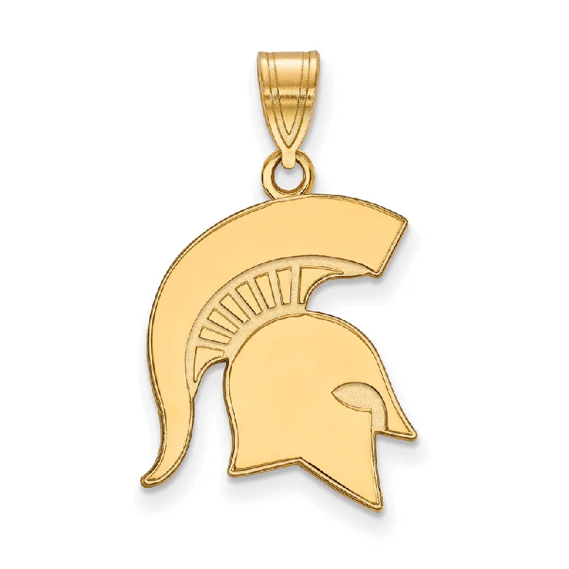 Elegant Jewelry At Unbeatable Offers – Shop Before It's Gone 10k Yellow Gold Michigan State Large Logo Pendant