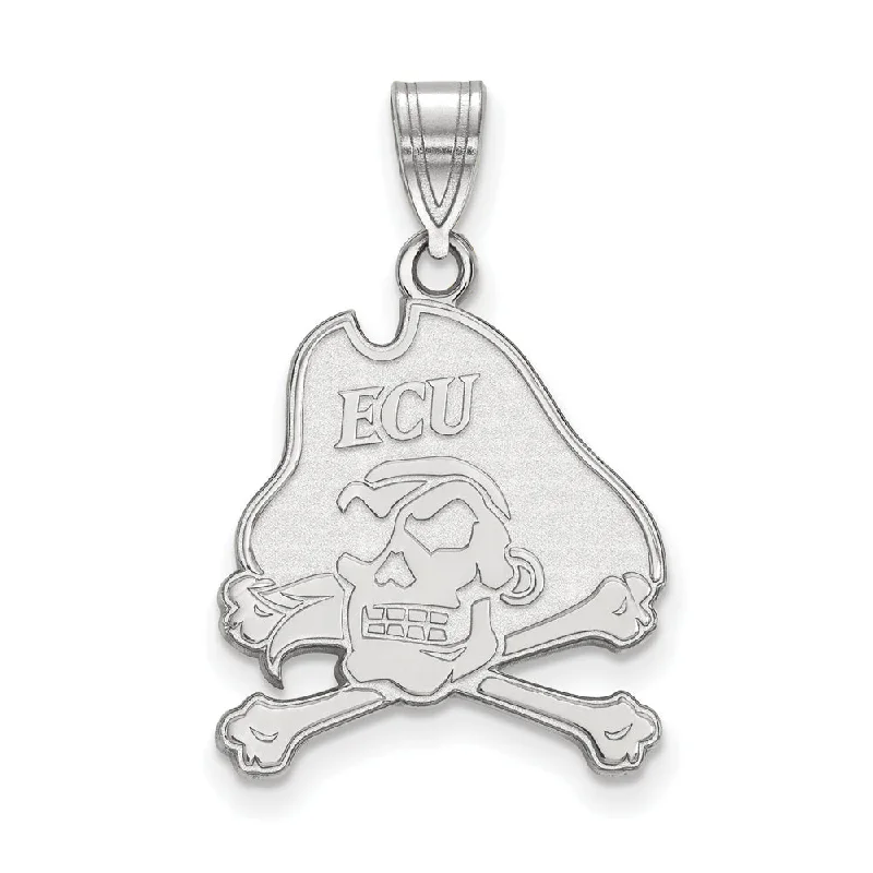 Jewelry Deals That Outshine The Rest Sterling Silver East Carolina U Large Mascot Pendant