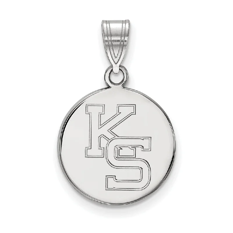 Shop Fine Jewelry With Amazing Deals Sterling Silver Kansas State Medium Pendant