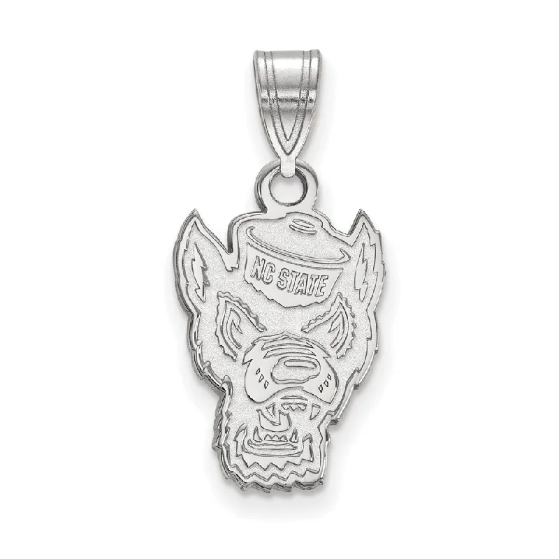 Save On Luxury Jewelry Pieces – Limited-Time Offers Sterling Silver North Carolina State Medium Logo Pendant