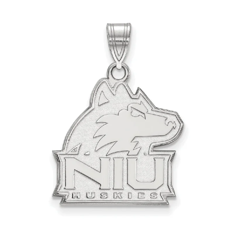 The Perfect Jewelry Piece At The Perfect Discount Sterling Silver Northern Illinois U. Large Mascot Logo Pendant The Perfect Jewelry Piece At The Perfect Discount Sterling Silver Northern Illinois U. Large Mascot Logo Pendant