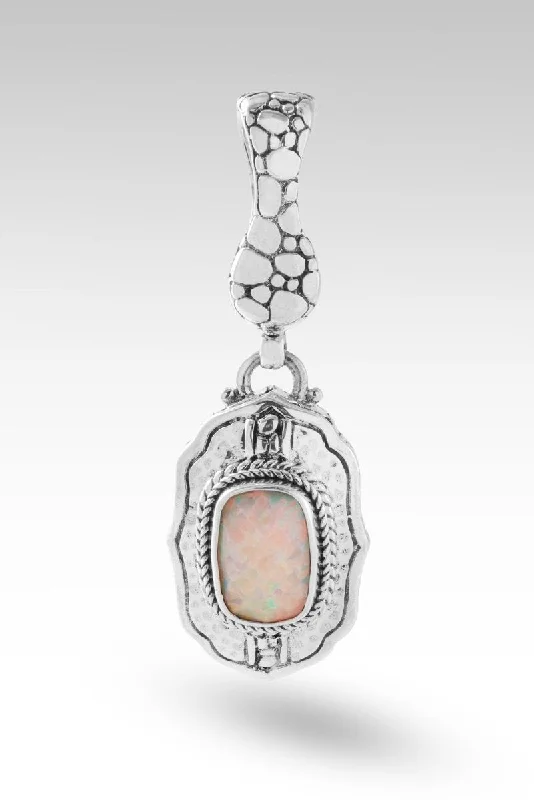 The Ultimate Jewelry Sale – Shop Premium Styles Rise Above Pendant™ in Peaches & Cream Simulated Opal